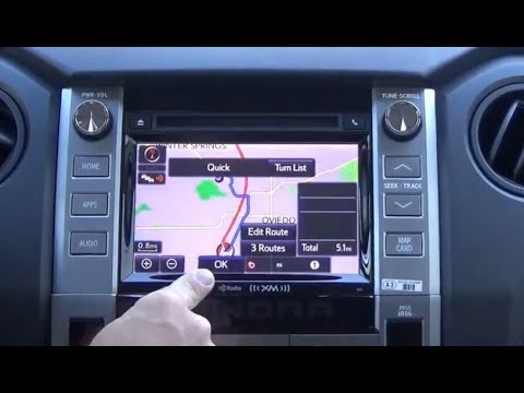 Upgrading Toyota Navigation Maps