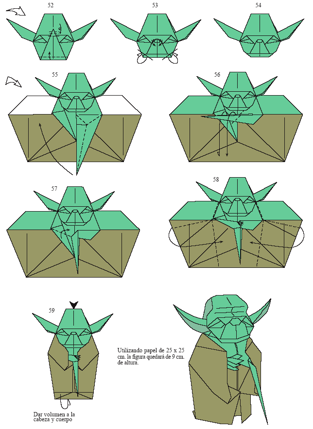 Origami yoda how to fold